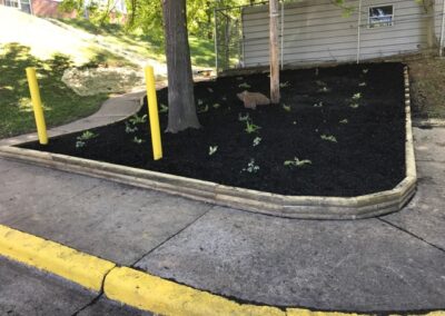 Flowerbed at Crescent View